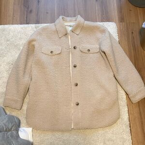 Joie Sherpa shirt jacket